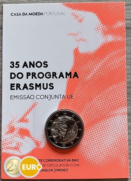 Euro Portugal Erasmus Stgl Coincard Eurogedenkmunzen De