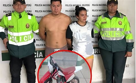 Piura Recuperan Motocicleta Robada Y Detienen A Pareja En Chulucanas