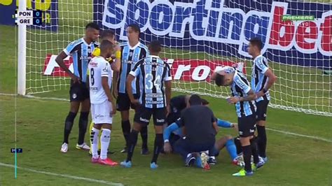 Ponte Preta 0x0 Grêmio 1 tempo Campeonato Brasileiro Série B 2022 PG