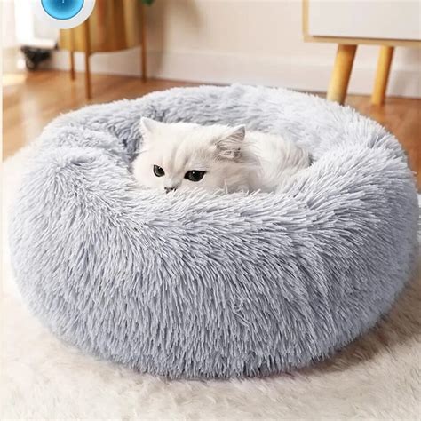 Super Katzen Bett Warm Schlafen Katzen Nest Weich Lange Pl Sch Beste