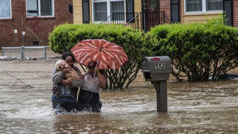 Heavy Rains Cause Flooding In North Carolina