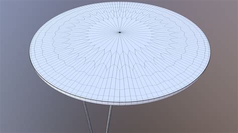 Round Table 3D - TurboSquid 2030454