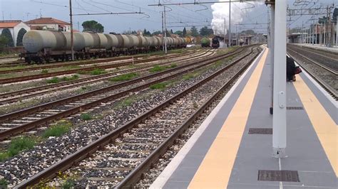 Partenza Da Faenza Del Treno Storico Bologna Brisighella Con La