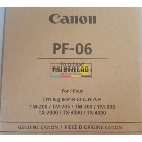 Canon Pf Printhead With Full Canon Warranty