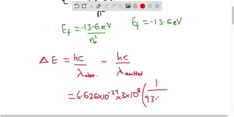 Solved The Ground State Hydrogen Atom Absorbs A Photon Of Light Having