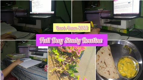 Daily Study Routine Of A Banking Aspirant Study Vlog