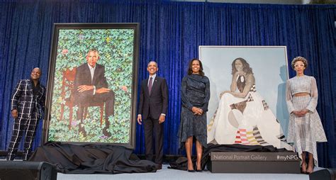 Barack And Michelle Obama’s Portraits Unveiled In Washington