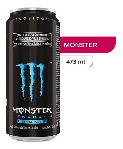 Bebida Energizante Monster Azul Ml Env O Gratis