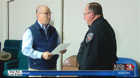 Olney Swears In New Police Chief Youtube