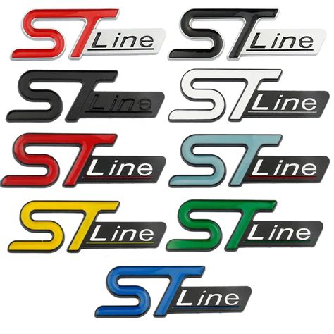 Ford ST Line Emblem