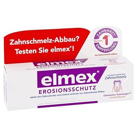 ELMEX EROSIONSSCHUTZ Zahnpasta 75 Ml Zahnpasta Amazon De Drogerie