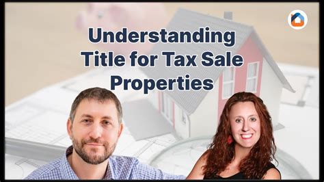 Clearing Up Confusion Understanding Title For Tax Sale Properties