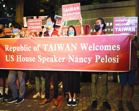 As Pelosi Reaches Taipei China Plans ‘targeted Military Hits Around