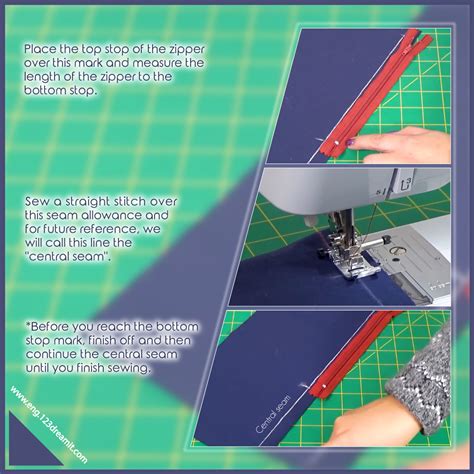 How To Sew A Lapped Zipper 123 Dream It