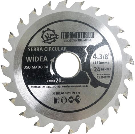 Disco Serra Circular Widea