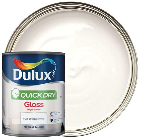 Dulux Quick Dry Gloss Is A Beautiful Gloss Paint It Is Self Undercoating Wipeable Non