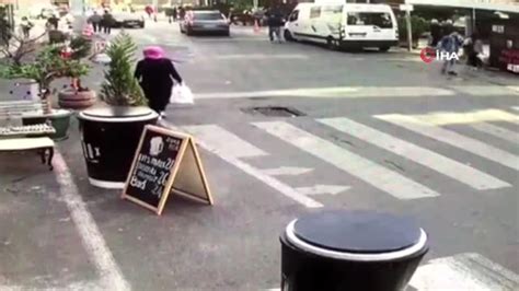 İstanbul da akıl almaz kaza kamerada Haberler