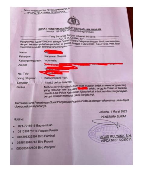 Detail Surat Pengaduan Ke Polisi Koleksi Nomer 52