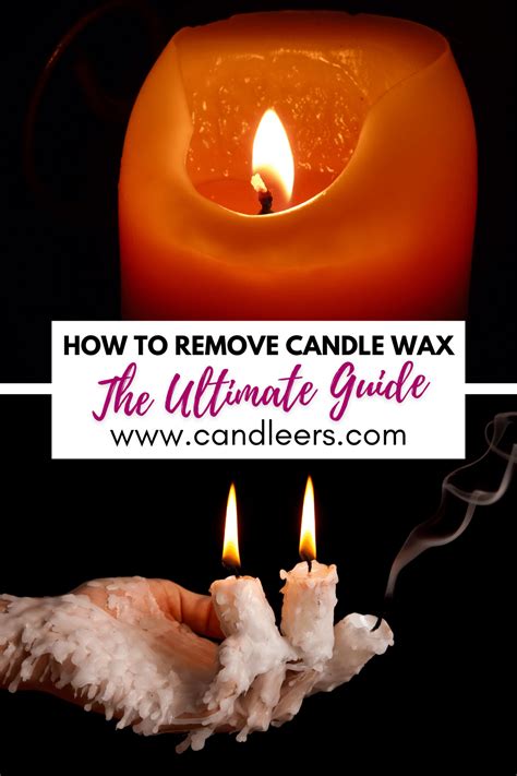 How To Remove Candle Wax From Any Surface Candleers