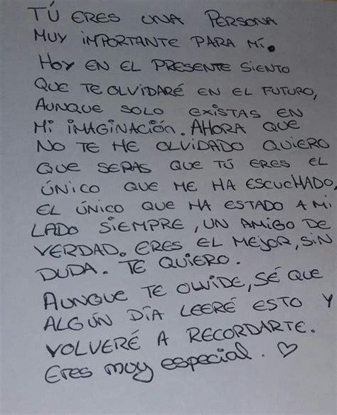 Una carta dedicada a un amigo imaginario Ela siempre estuviste ahí