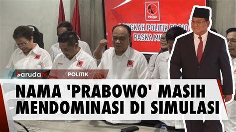 Projo Simulasikan Duet Sederet Nama Capres Dan Cawapres Youtube