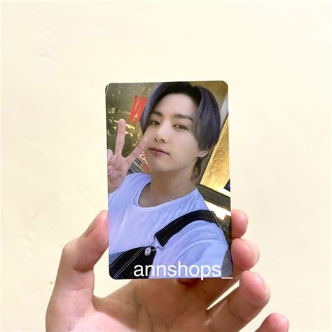 Jual Ready Pob Photocard Jungkook Bts Butter With Tin Case Peach Cream