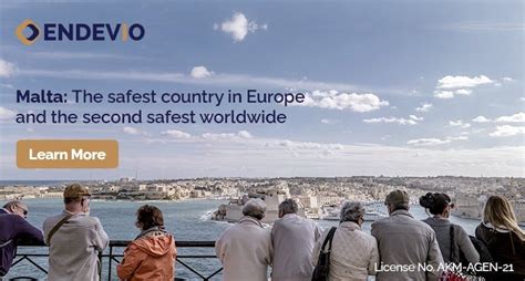 Malta One Of The Safest Countries In The World By Endevio Medium