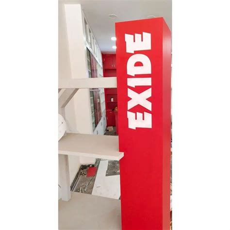 Advertising Acp Led Sign Board Is It Waterproof Waterproof At Rs 650