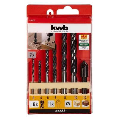 Kwb Kit Set Juego Brocas Para Madera Piezas Kwb Falabella