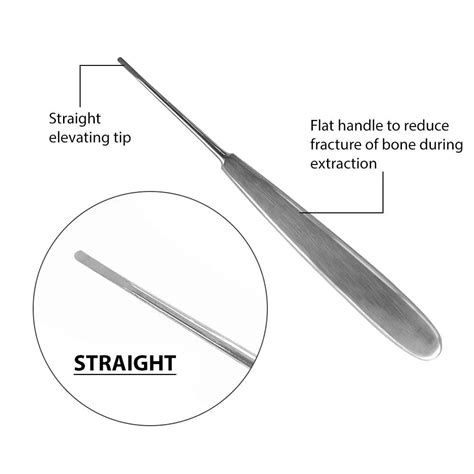 GDC Root Elevators Warwick James – Straight (Ewjs) – Dentalstall