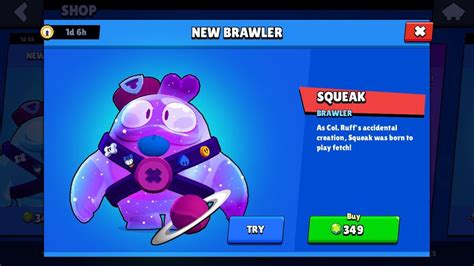 Brawl Stars skin concept i made: Galaxy Squeak! (not sure if anyone has ...