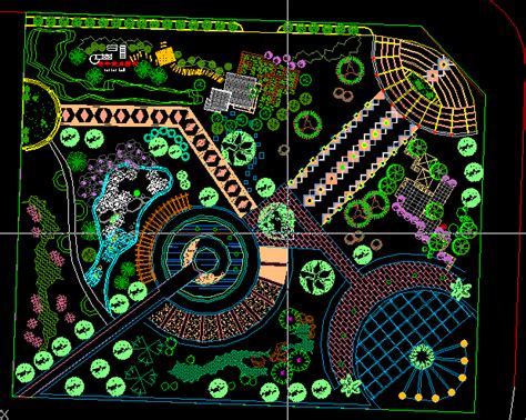 广场景观绿化设计cad图纸下载土木在线资料库
