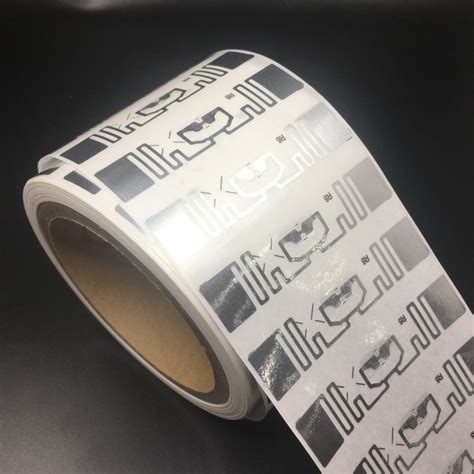 Online Printing Passive Ucode Wet Inlay Sticker Uhf Hang Tag Paper