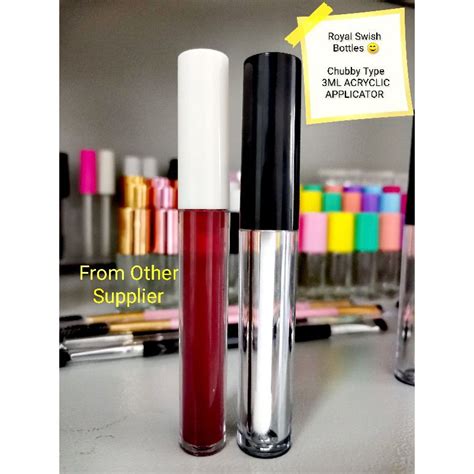 Mainit Na Pagbebenta Pcs Ml Acrylic Lipgloss Applicator Chubby Type