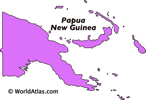 Papua New Guinea Maps And Facts World Atlas