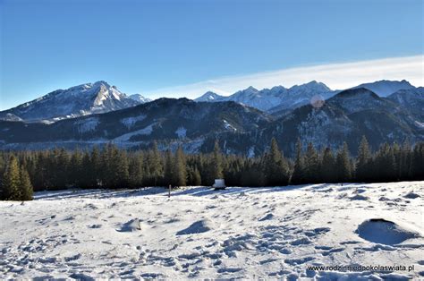 Gęsia Szyja Z Wierch Porońca Tatry Zimą Rodzinnie DookoŁa Świata