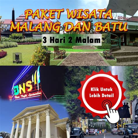 Paket Wisata Batu Malang Full Day Pesona Wisata Malang