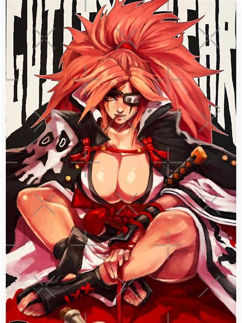 Guilty Gear Strive Baiken Poster For Sale By Lpgweek Redbubble