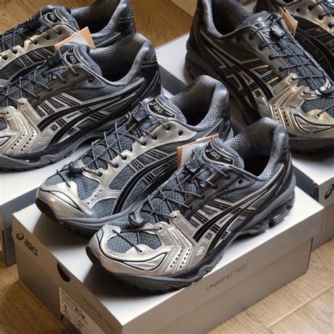 Asics X Unaffected Gel Kayano 14 Silver Moon Black Gel Kayano 男裝 鞋 波