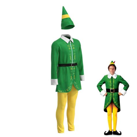 Adult Buddy The Elf Christmas Costume