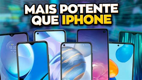 5 CELULARES Melhores Que IPHONE E Mais BARATOS Em 2022 Celulares Top