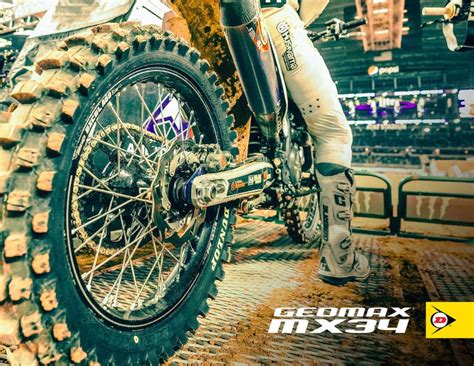 New Dunlop Geomax Mx Motocross Tyre Unveiled Visordown