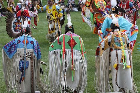 Team Dancing At The Plains Indian Museum Powwow Photo By Ken Blackbird