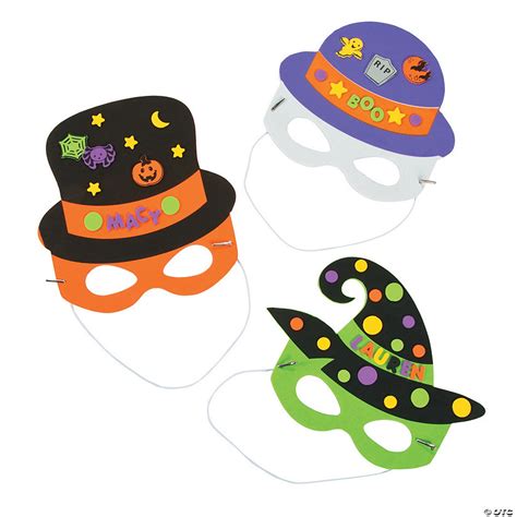 Halloween Hat & Mask Craft Kit | Oriental Trading