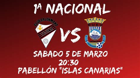 Balonmano Tejina La Laguna Vs Balonman Atletico Bueu Youtube