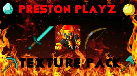 Minecraft Pvp Texture Pack Prestonplayz No Lag Fps