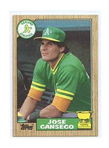 I Tested The Topps Jose Canseco 1987 Card And Its A Home Run My First