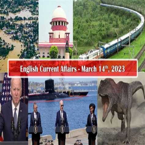 14th March 2023 Current Affairs Sakshi Education