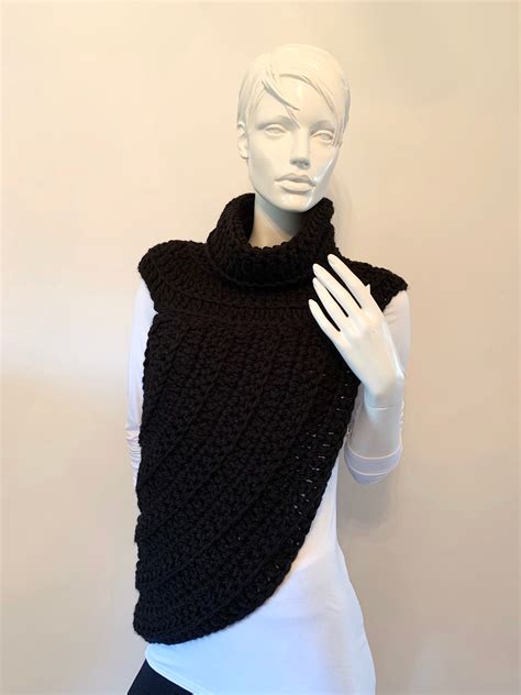 Katniss Inspired Cowl Wrap Top Etsy