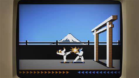 The Making of Karateka gameplay